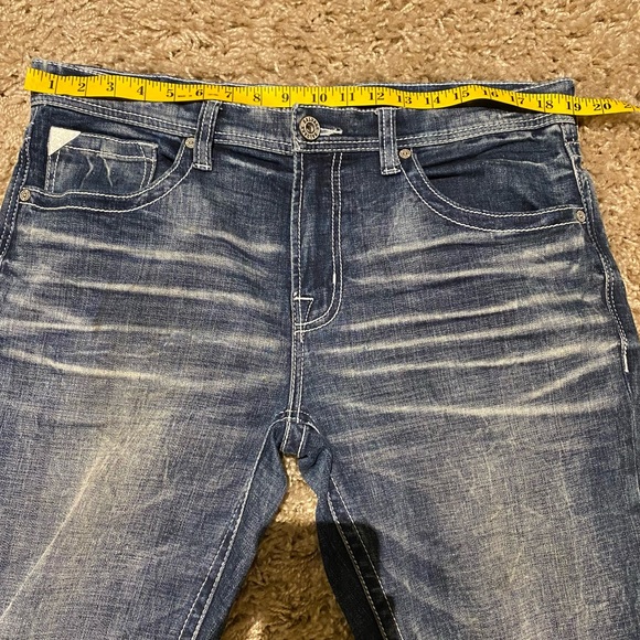 ❌SOLD❌Buckle Salvage Mayhem Straight regular fit mens jeans 36R - Picture 10 of 16
